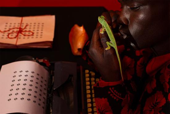 Le messager 14, Eboro, 2025 © Nuits Balnéaires, Adagp, Paris, 2025